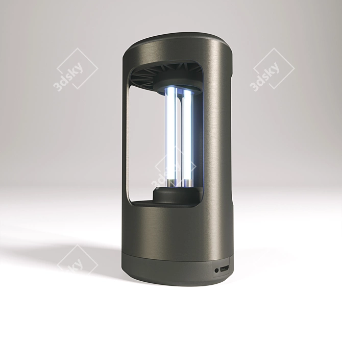 Portable UV Sterilizer Lamp 3D model image 1