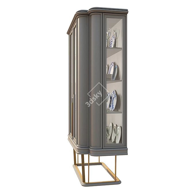 Elegant Prophilo Sideboard 3D model image 3