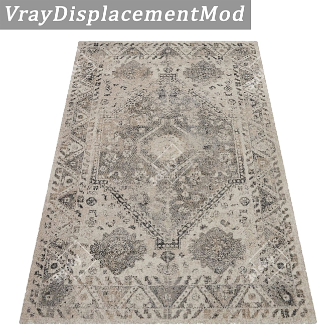 Luxury Carpet Set: Variety of High-quality Textures 3D model image 3