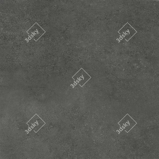 Anthracite Concrete Wall Tiles: Modern Elegance 3D model image 5