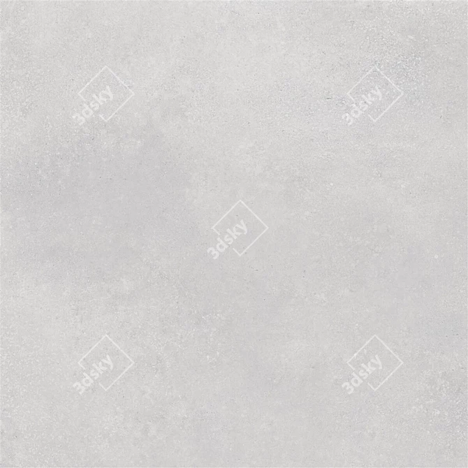 Concrete Grey Wall Tiles: Stylish and Durable 3D model image 5