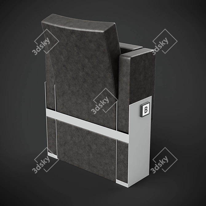 Flexible Folding Seat Solution 3D model image 3