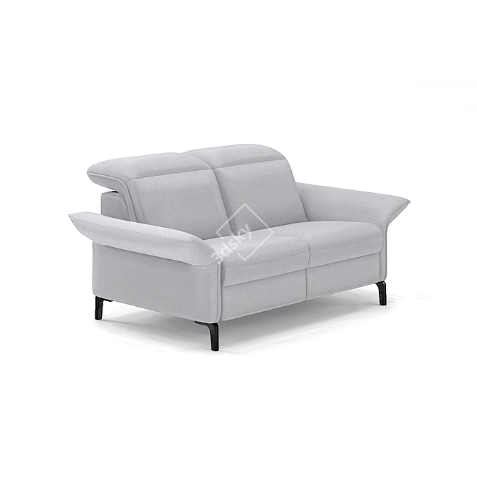 Luxurious Adjustable Belgian Sofa: Juno 3D model image 5
