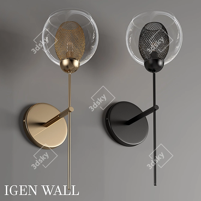 Elegant IGEN_WALL Feature 3D model image 1