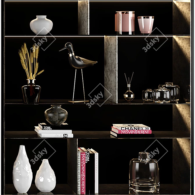 Modern Cabinet 01: 3D Model for V-Ray/Corona 3D model image 3