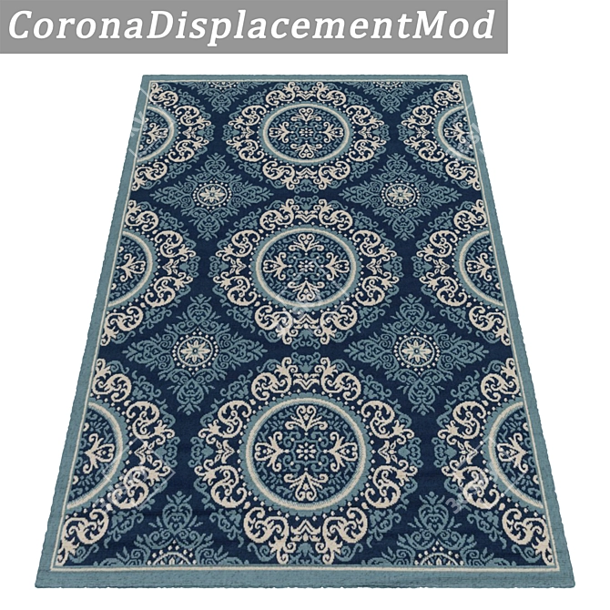 Premium Carpets Set 790 3D model image 4