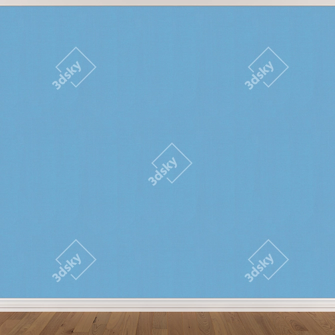 3D Seamless Wallpaper Set (3 Colors) 3D model image 3