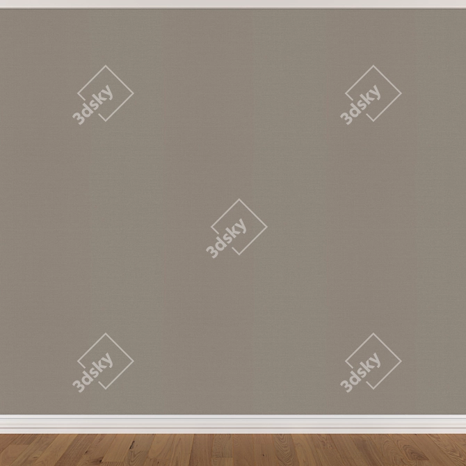 Seamless Wallpaper Set - 3 Colors 3D model image 2