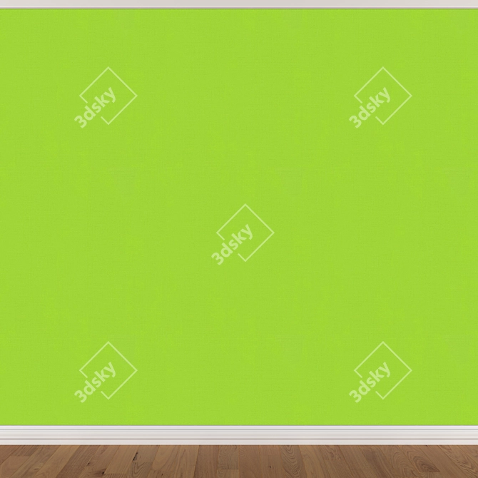 Seamless Wallpaper Set - 3 Colors 3D model image 3