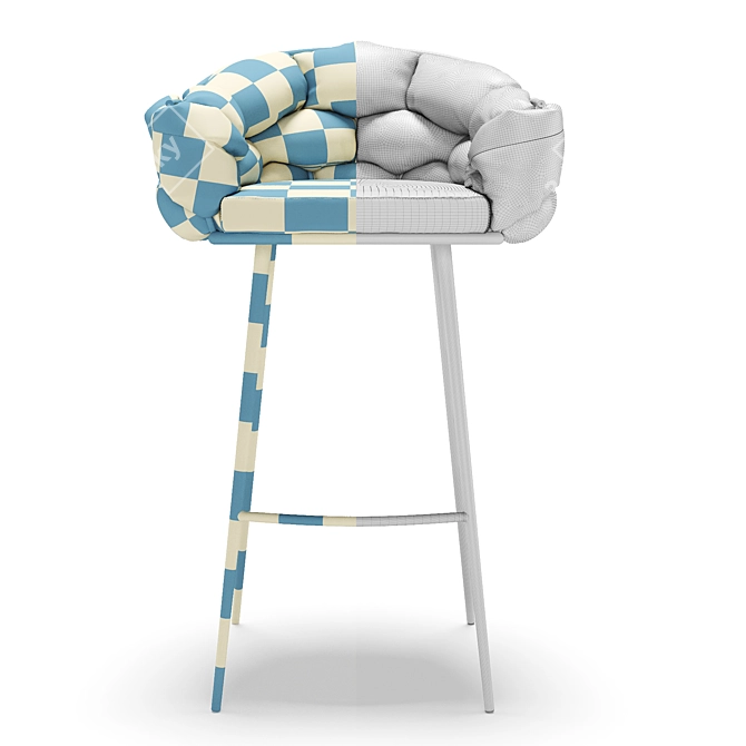 Modern Loft Bar Chair - 30461/30462/30463 Model 3D model image 7