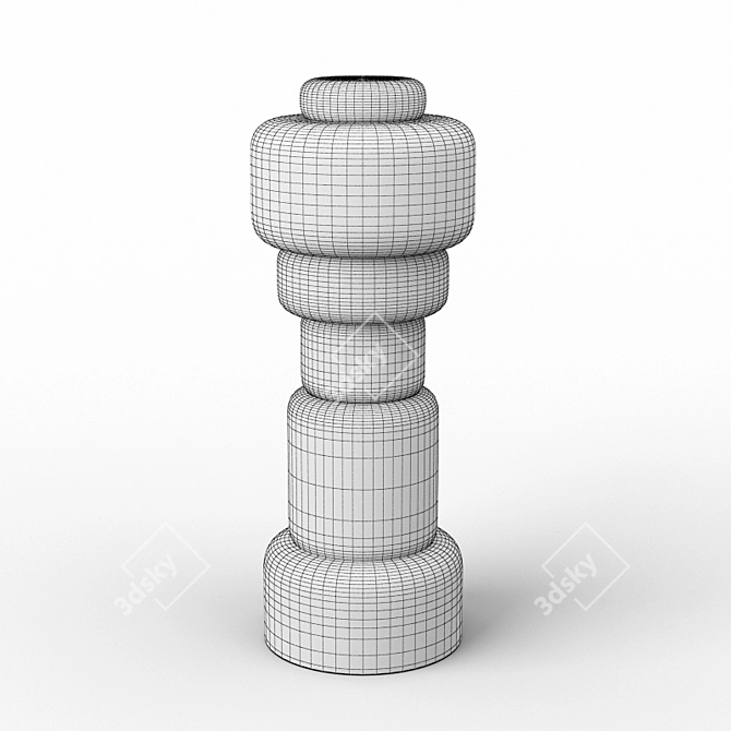 Muuto Plus Ceramic Grinder 3D model image 2