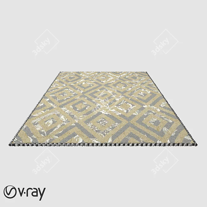 2015 RUG02 Vray 3D Model 3D model image 2