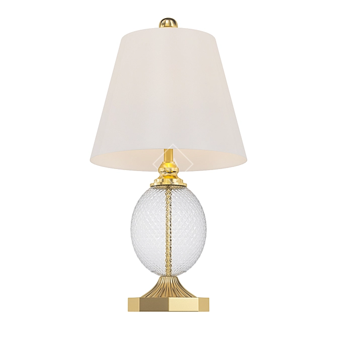 Elegant Sabina 24" Table Lamp 3D model image 1