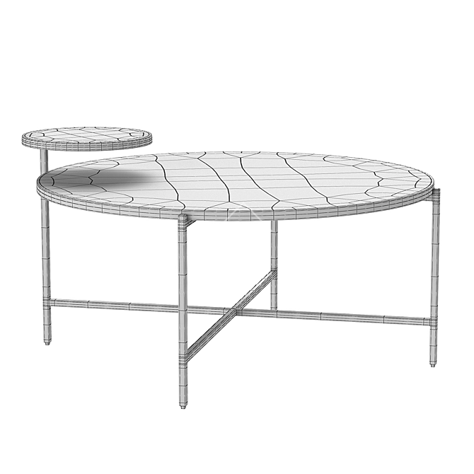 Monroe Coffee Table: Elegant and Versatile 3D model image 3