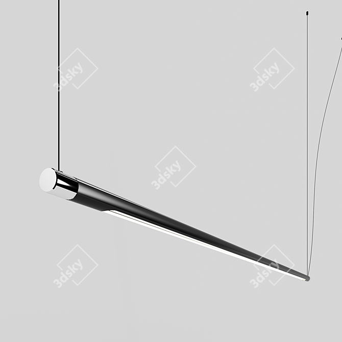 Elegant Solinas Pendant Lamp 3D model image 3