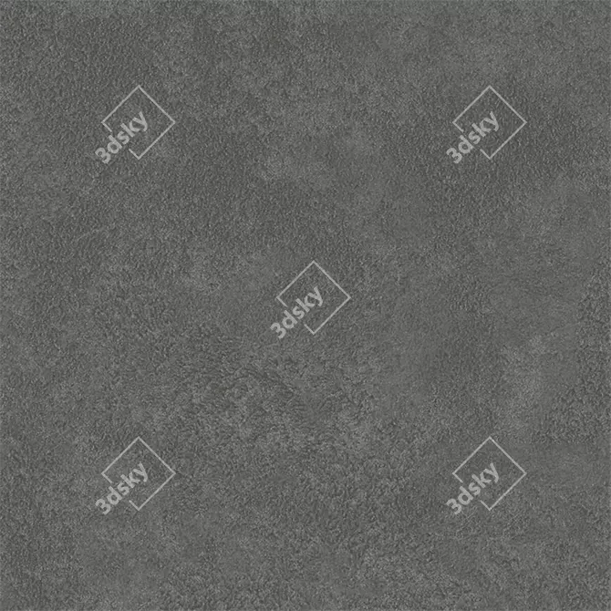 Wind Dark Concrete Wall Tiles Set 3D model image 5