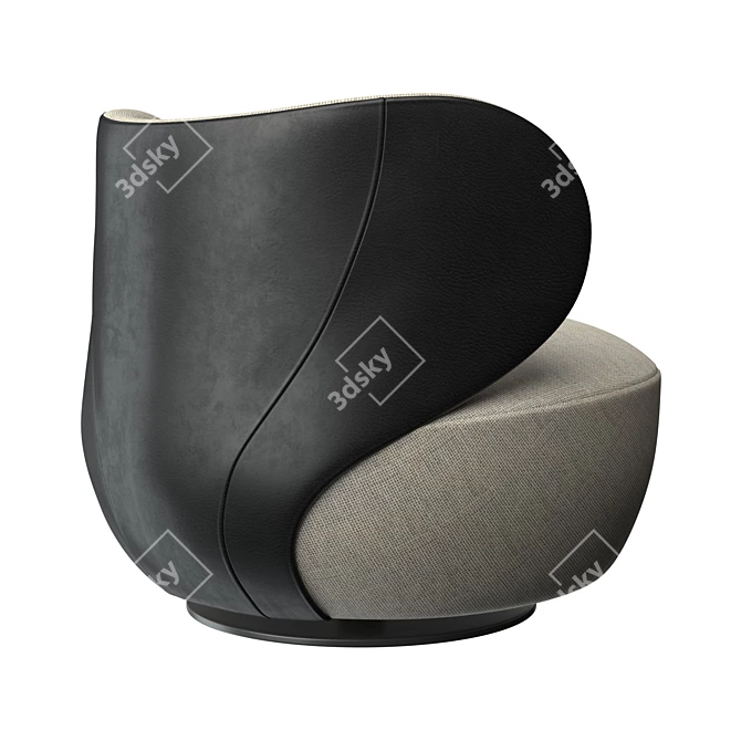 Walter Knoll Bao 207-10 C: Sleek Modern Design 3D model image 2