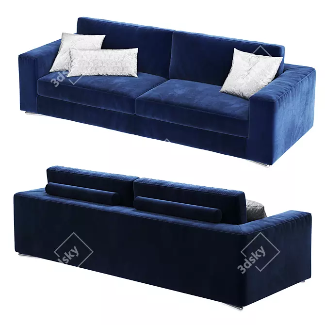 Modern Comfort: Confort Line KARMA Sofa 3D model image 4
