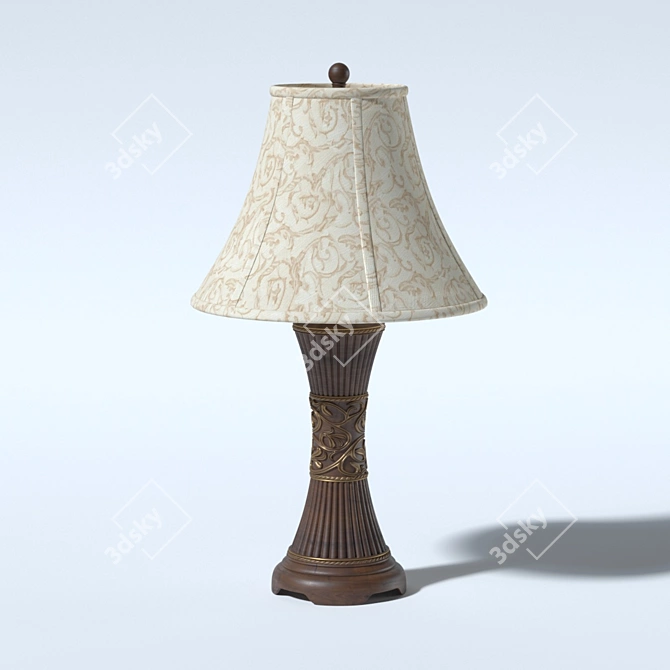 Elegant Design Mariana Table Lamp 3D model image 2