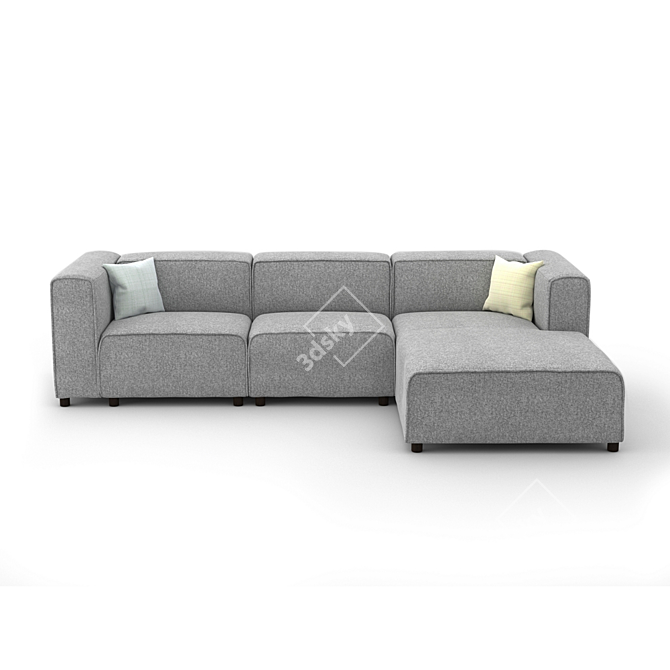 Modern BoConcept Carmo Sofa 3D model image 1