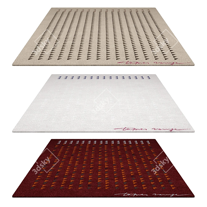 Elegant Sellero Tapis Rouge 3D model image 1