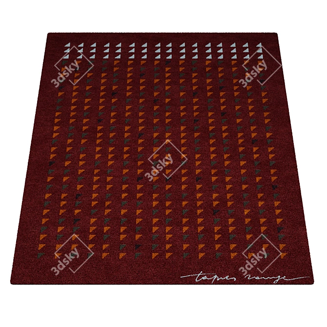 Elegant Sellero Tapis Rouge 3D model image 3