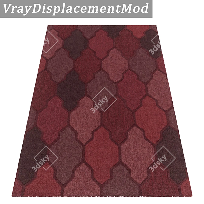 Luxury Carpets Set: High-Quality Textures 3D model image 3