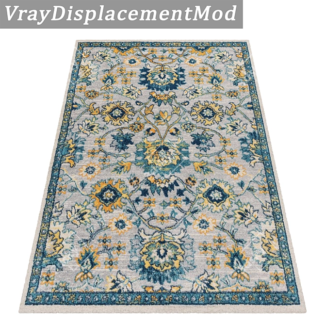 Title: High-Quality Carpet Set 3D model image 3