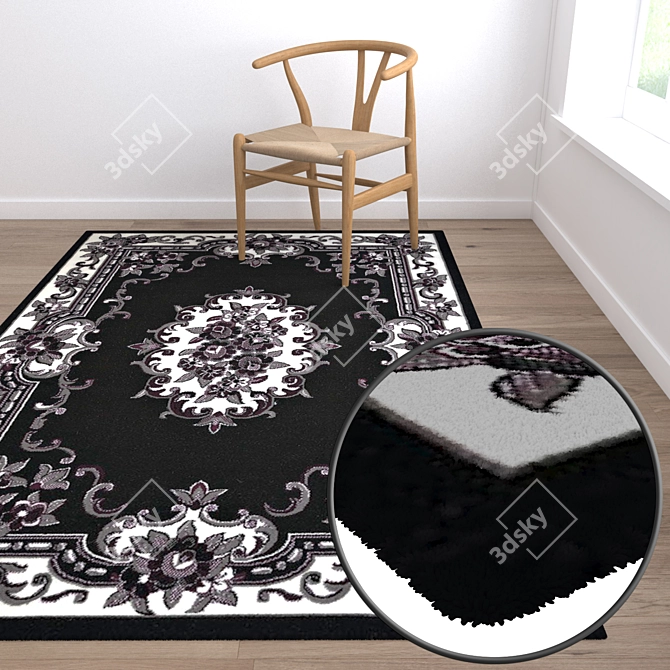 Luxury Carpet Set | Premium Textures 3D model image 5