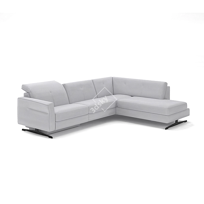Belgian Luxury Sofa Tofane 3D model image 1