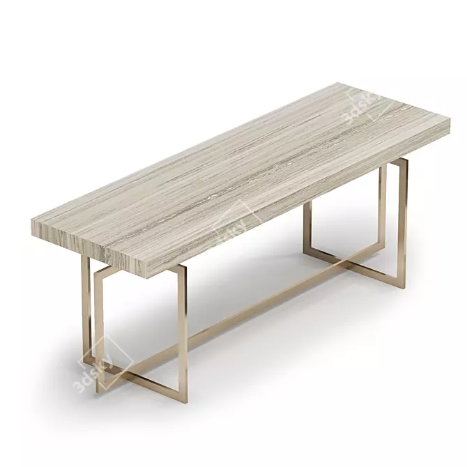  Timeless Elegance: Caracole Classic Console 3D model image 2
