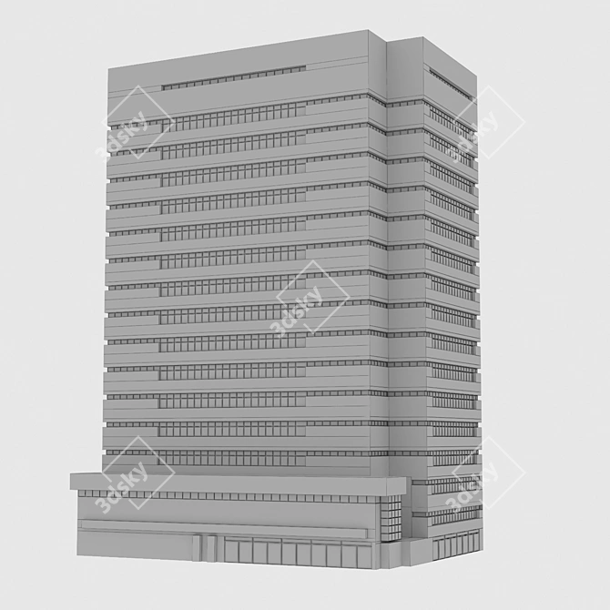 Poly Building Kit: 20.072 Polygons 3D model image 3
