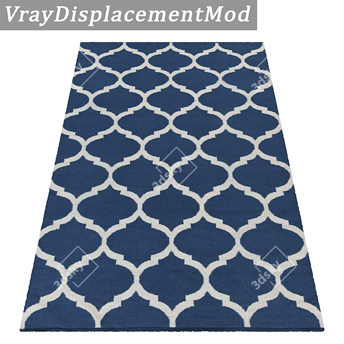 High-Quality Carpets Set 3D model image 3