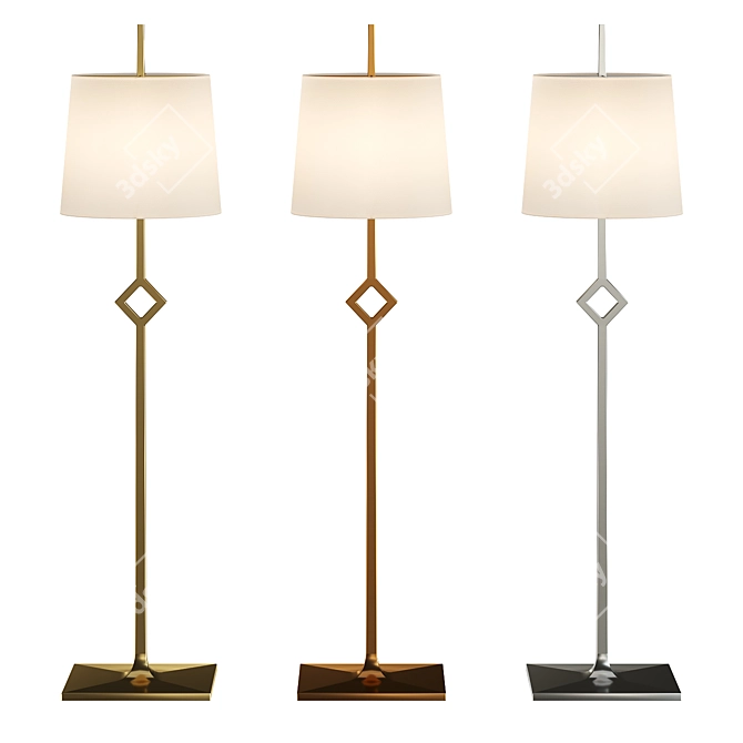 Classic Table Lamp Cranston 3D model image 1