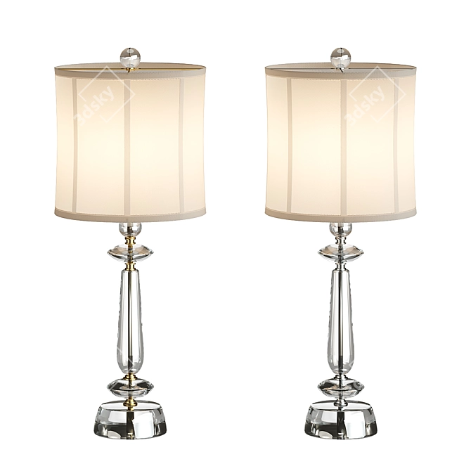 Classic Table Lamp: Rodrigez 3D model image 1