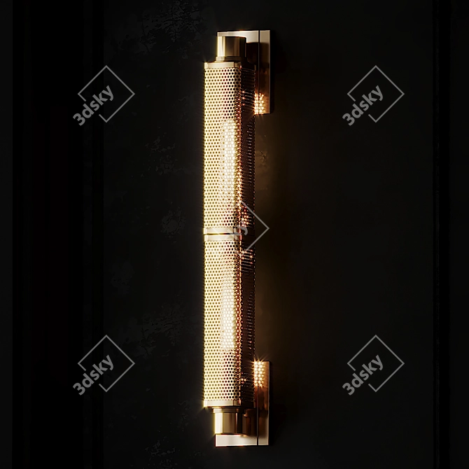 Oxon Hill Wall Sconce: Sleek Illumination 3D model image 4