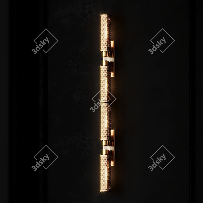 Oxon Hill Wall Sconce: Sleek Illumination 3D model image 5