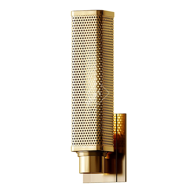 Oxon Hill Wall Sconce: Sleek Illumination 3D model image 11