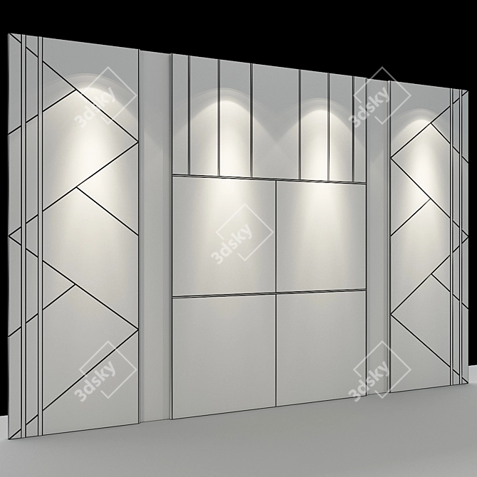 Studia 54 Wall Panel 79 3D model image 3