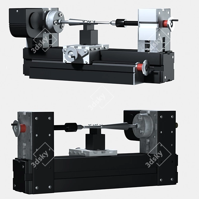 Modular Unimat: Versatile Machining Solution 3D model image 3