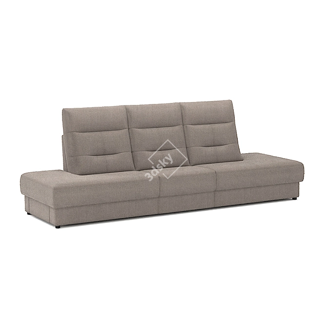 Belgian Chambery Sofa: Comfortable, Stylish & Versatile 3D model image 4