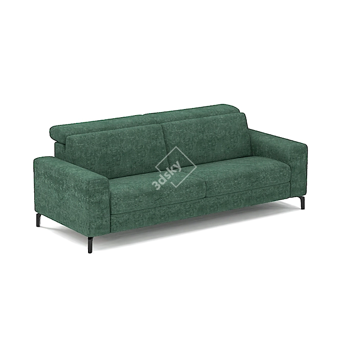 Elegant Belgian Sofa: Colorado 3D model image 3