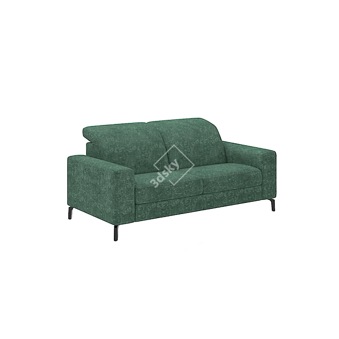 Belgian Luxury: Cristallo Sofa 3D model image 3