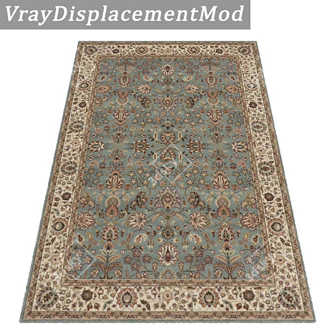 Luxury Carpet Set: High-Quality Textures 3D model image 3