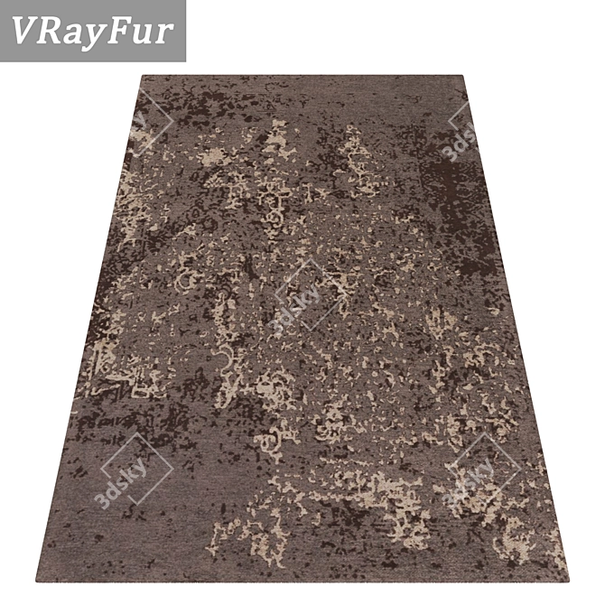 High-Quality Carpet Set with Multiple Textures 3D model image 2