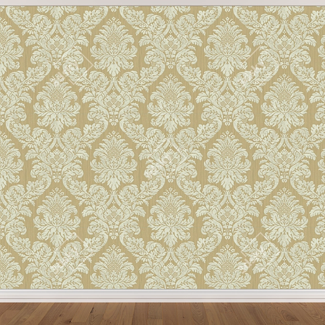 Seamless Wallpaper Set (3 Colors) 3D model image 3