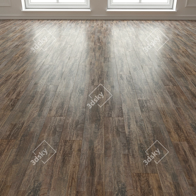 Bronze Age Laminate Parquet 3D model image 3