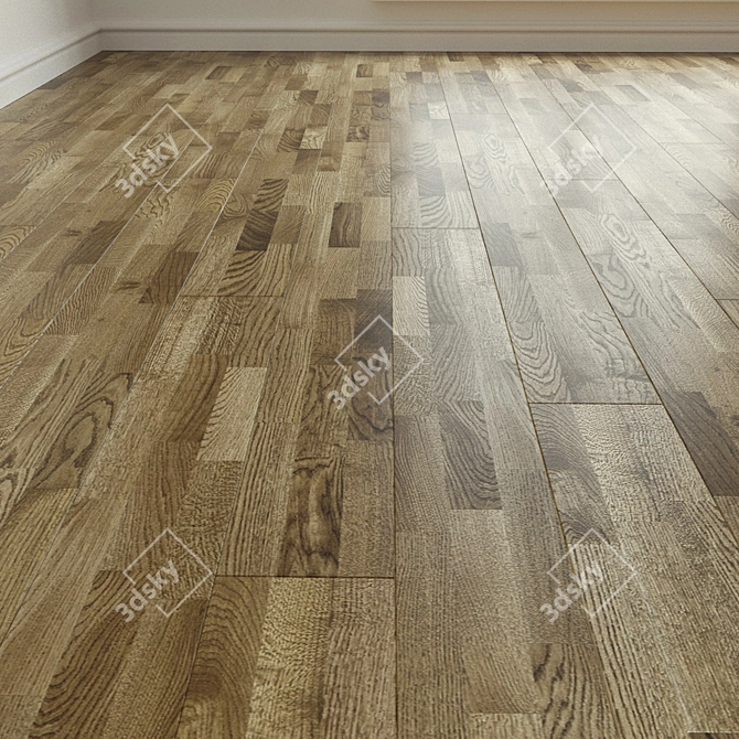 Samba Oak Antique Laminate 3D model image 1