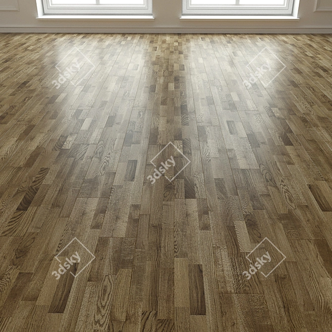 Samba Oak Antique Laminate 3D model image 3