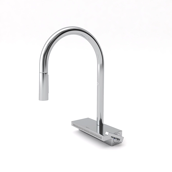 HANSGROHE Aquno Select Kitchen Faucets 3D model image 2